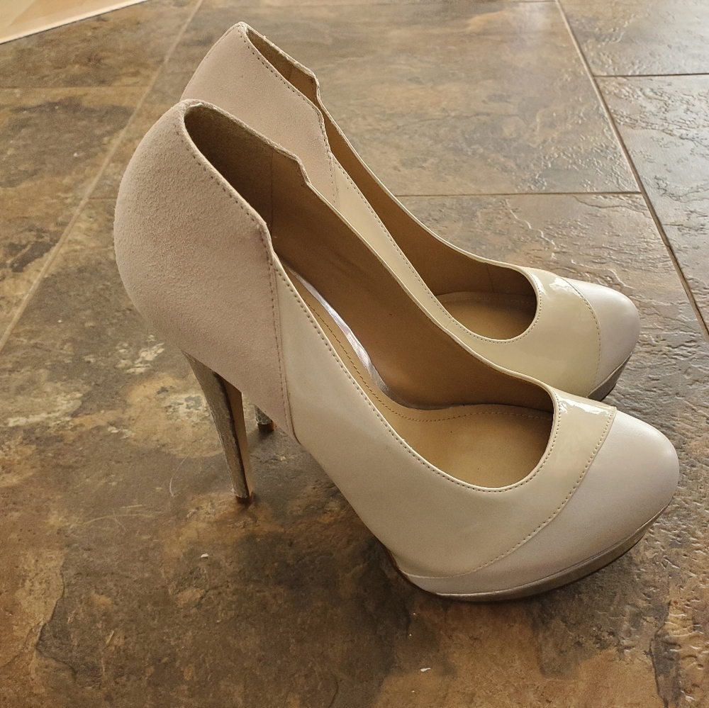Aldo leather heels